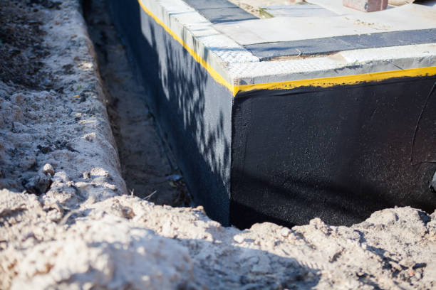 Residential Waterproofing installation at a Troy, NY home by SJ Waterproofing Pros